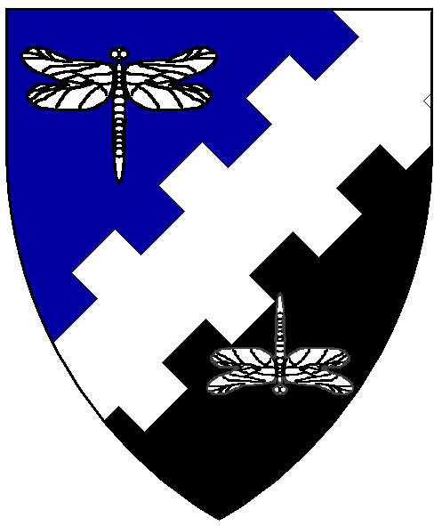 The arms of Gabrielle de La Rivière