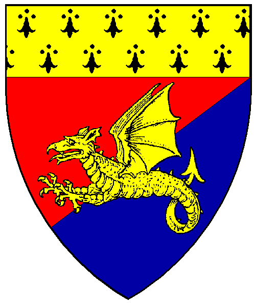 The arms of Katherine Alicia of Salisbury